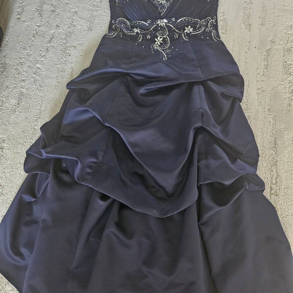 Navy Blue Prom Dress - Size 19/20